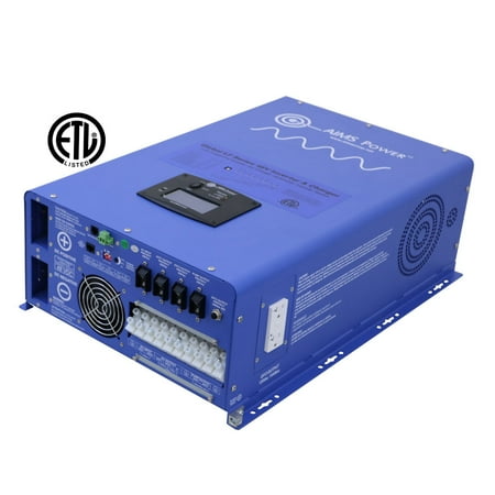 Aims Power 12000 Watt Pure Sine Inverter Charger 48 Volt Split Phase 120/240 VAC