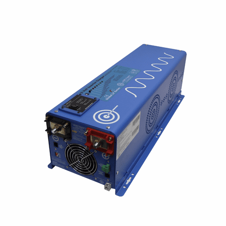 AIMS Power 4000W Low Frequency Pure Sine Inverter Charger, 24V DC to 120V AC Power Converter