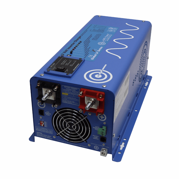 Aims Power PICOGLF30W12V120VR 3000 WATT PURE SINE INVERTER CHARGER 12 VDC to 120 VAC