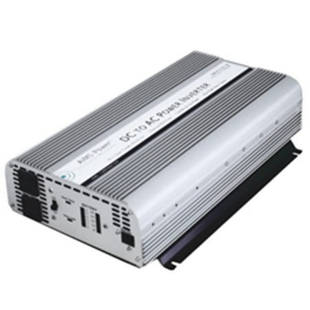 Power Inverter, Modified Sine, 5,000 W Peak, 2,500 W Continuous, 2 Outlets PWRINV250012W