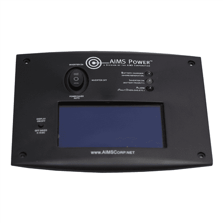 AIMS Power LED On / Off Remote with LCD Display Panel for AIMS Low Frequency Inverters