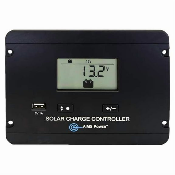 Aims Power Solar Charge Cntrllr,30A,24 V DC,15 V DC SCC30AFM