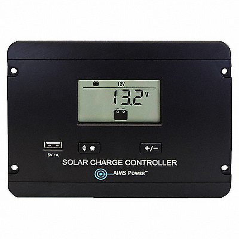 Aims Power Solar Charge Cntrllr,30A,24 V DC,15 V DC SCC30AFM