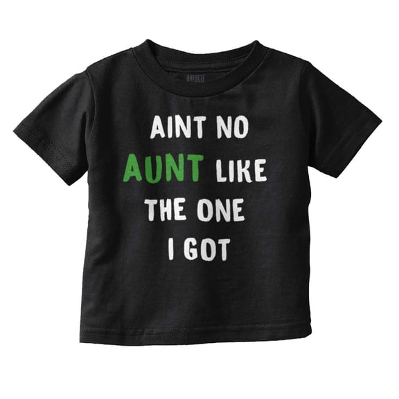 Ain't No Aunt Like One I Got Funny Toddler Boy Girl T Shirt Infant Toddler Brisco Brands 6M