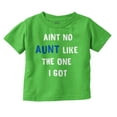 thumbnail image 1 of Ain't No Aunt Like One I Got Funny Toddler Boy Girl T Shirt Infant Toddler Brisco Brands 6M, 1 of 6