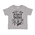 thumbnail image 1 of Ain't No Gigi Like The One I Got Toddler T-Shirt 2T Athletic Heather, 1 of 3