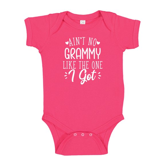 Ain't No Grammy Like The One I Got Baby Bodysuit One Piece 12 mo Cyber Pink