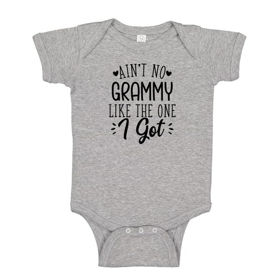 Ain't No Grammy Like The One I Got Baby Bodysuit One Piece 24 mo Athletic Heather