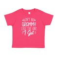 thumbnail image 1 of Ain't No Grammy Like The One I Got Toddler T-Shirt 3T Cyber Pink, 1 of 3