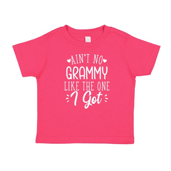 Ain't No Grammy Like The One I Got Toddler T-Shirt 3T Cyber Pink