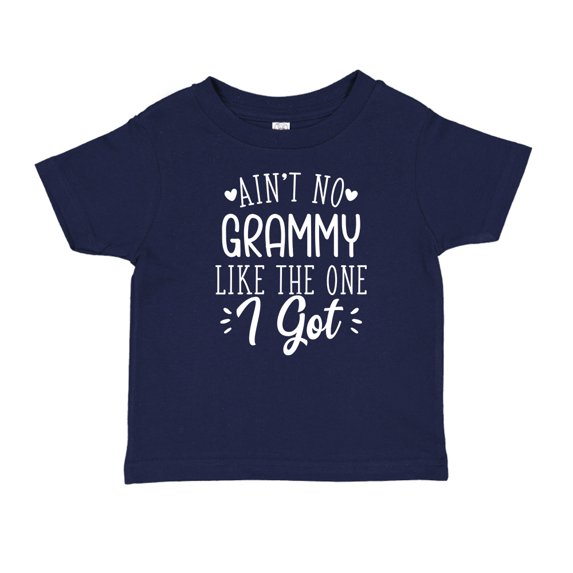 Ain't No Grammy Like The One I Got Toddler T-Shirt 4T Navy Blue