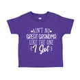 thumbnail image 1 of Ain't No Great Grandma Like The One I Got Toddler T-Shirt 2T Purple, 1 of 3