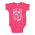 thumbnail image 1 of Ain't No Mimi Like The One I Got Baby Bodysuit One Piece 12 mo Cyber Pink, 1 of 3