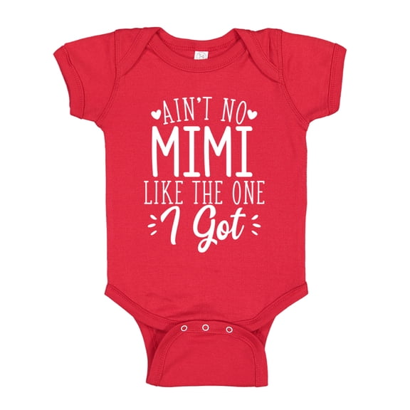 Ain't No Mimi Like The One I Got Baby Bodysuit One Piece 24 mo Red