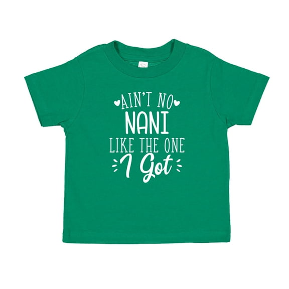 Ain't No Nani Like The One I Got Toddler T-Shirt 4T Kelly Green