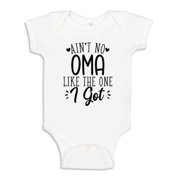 Ain't No Oma Like The One I Got Baby Bodysuit One Piece 12 mo White