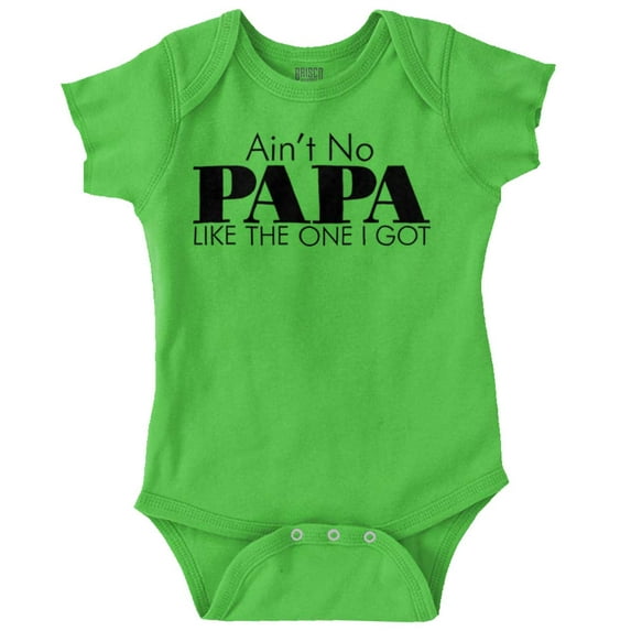 Ain't No Papa Like The One I Got Romper Boys or Girls Infant Baby Brisco Brands 18M