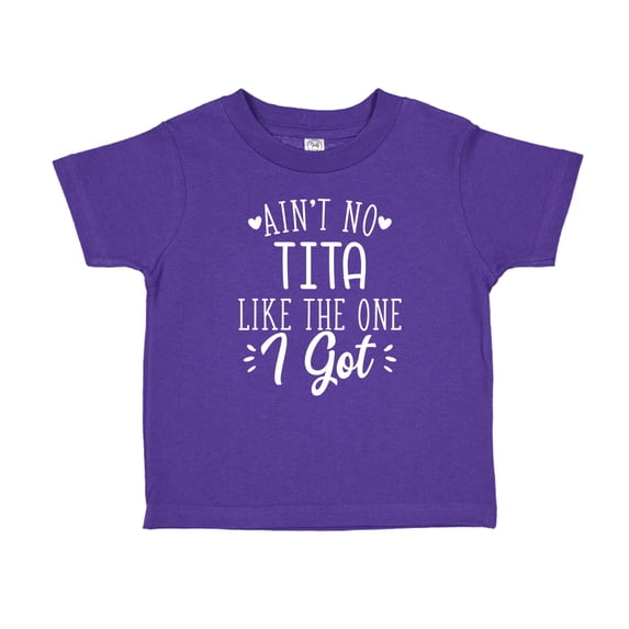 Ain't No Tita Like The One I Got Toddler T-Shirt 5/6T Purple