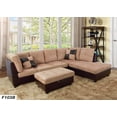 thumbnail image 1 of Ainehome 3 PCS Living Room Set, Sectional Sofa Set, Sectional Sofa in Home, with Storage Ottoman and Matching Pillows, Foam (Right Hand Facing, Beige), 1 of 1