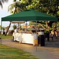 thumbnail image 1 of Ainfox 10 x 10 ft Pop up Canopy Tent,Instant Outdoor Canopies,Shade Tents with Carrying Bag,Green, 1 of 12
