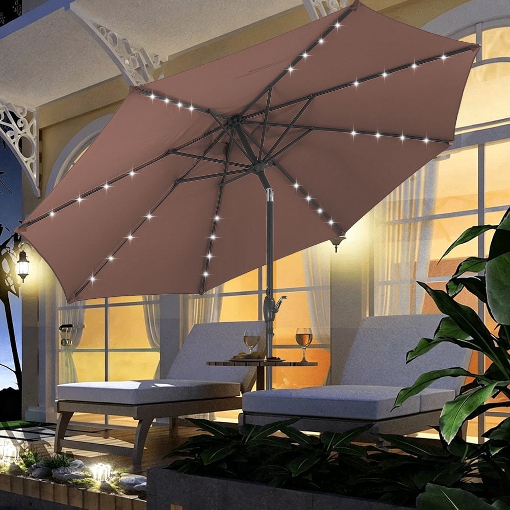 10ft solar patio umbrella w usb charger portable power bank BLAVOR 10,000mAh, Wireless Charger, 20W Fast Charging External Battery Pack with C for Cell Phones, Solar Panel Charging with Dual Flashlight for Camping : Cell Phones 10 ft Offset Shade Coverage The cantilever design provides wide shade coverage while keeping the support pole to the side Best Choice Products 10ft Solar