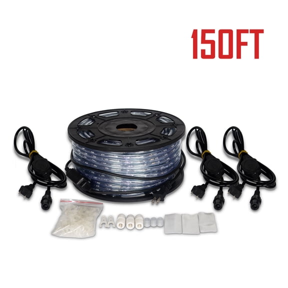 Ainfox 26.3 LED Strip Lights,SMD5050 LEDs Waterproof Rope Lights for Outdoor & Indoor （Blue）