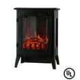 thumbnail image 1 of Ainfox 3D Electric Fireplace Stove, Freestanding Fireplace Heater With Realistic Flame Effects, Portable Indoor Space Heater with Overheating Safety System, Adjustable Brightness, 1 of 10