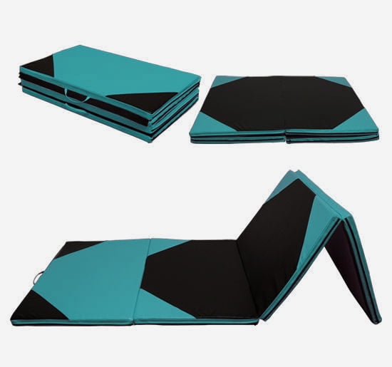 Ainfox 4'x8'x2" Gymnastics Gym Folding Exercise Aerobics Mats