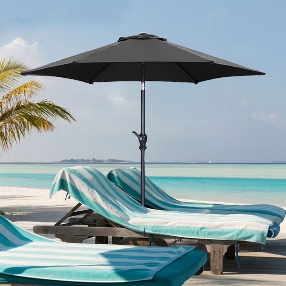 ace patio waterproof umbrella 3 Tiers Outdoor Table Umbrella Blue / 11FT Open dimensions Ainfox 7.5ft Patio Umbrella, Outdoor
