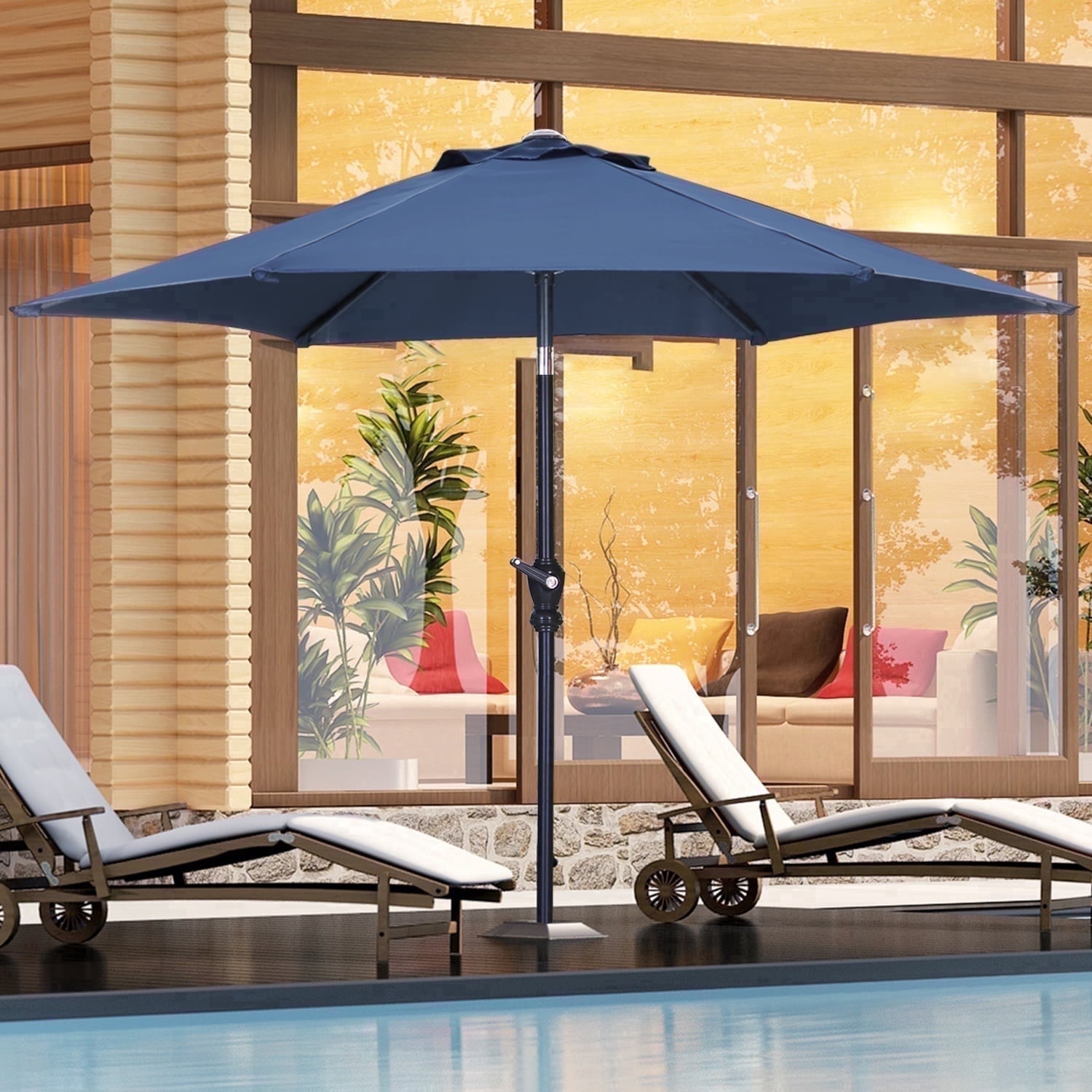 blissun 9' outdoor patio umbrella Amazon.com : Blissun 9' Outdoor Patio Umbrella, Outdoor Table Umbrella, Yard  Umbrella, Market Umbrella with 8 Sturdy Ribs, Push Button Tilt and Crank  (Red) : Patio, Lawn & Garden