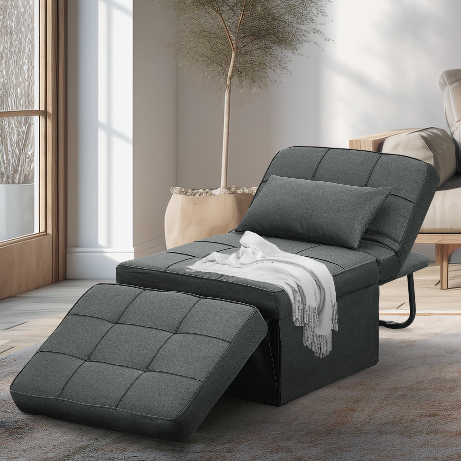Convertible ottoman chair deals