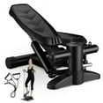 thumbnail image 1 of Ainfox Mini Step Climber, 330LBS Load Bearing, LCD Monitor,Compact Hydraulic Stair Stepper with Non-Slip Mat, Black, 1 of 7