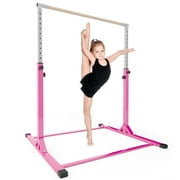 Ainfox Pink Gymnastics bar, Girls Gymnastic Training Equipment  at Home, Horizontal Bar Exercise, Birthdays Christmas Kids' Gift Ages 3-15 from Parents