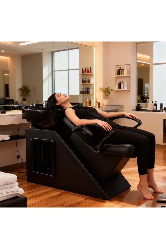 Salon Backwash Barber Chair Shampoo Chair Beauty Spa Equipment
