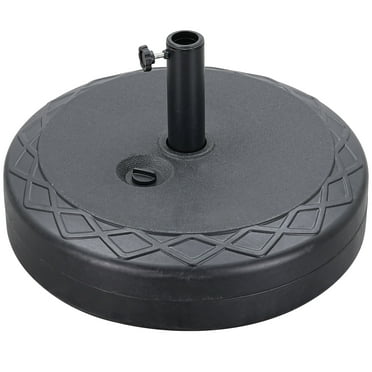 Ainfox Weighted Base for 13ft Patio Umbrella,Heavy Duty Water Filled Market Umbrella Stand