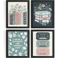thumbnail image 1 of Aingg Playroom Decor, Colorful Kids Nursery Toddler Room Wall Art Prints 4Pcs, Pastel Striped Kids Play Room Posters for Toddler Boys Girls Kid Nursery Room Bedroom Playroom, Unframed, 1 of 6