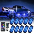 Ainostone Rock Lights for HP29 Trucks 10 Pods LED Rock Lights with APP