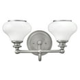thumbnail image 1 of Ainsley 2 Light Brushed Nickel Bath Vanity Light, 1 of 7