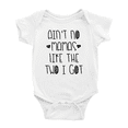 thumbnail image 1 of Aint No Mamas Like the Two I Got Funny Baby Short Sleeve Bodysuit Newborn-24 Months, 1 of 5