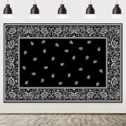 Aint Nothing But A Gangsta Party Decoration Chain Gangsta Turban Backdrop for Hip Hop Birthday Party