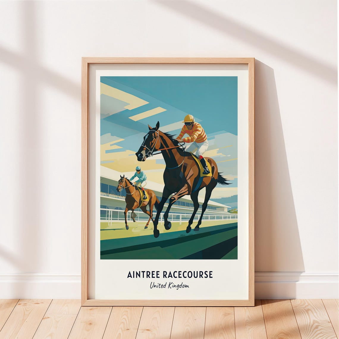Aintree Racecourse Travel UK United Kingdom Cityscape Poster, Travel ...