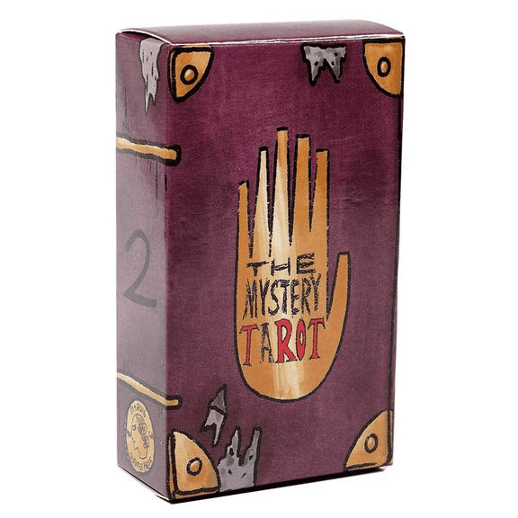 Ainyrose 78-Card The Mystery Tarot Deck, Witchy Beginner Tarot Board Games for Mysterious Divination, Funny Delicate Party Supplies for Family Party Gift