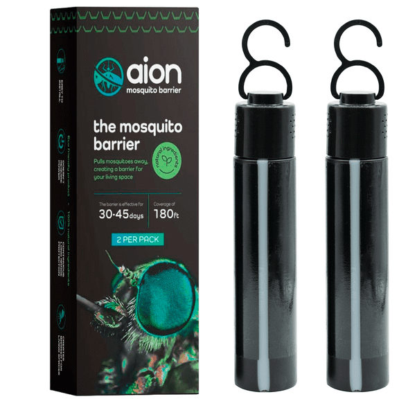 Aion Mosquito Barrier and Trap Natural Outdoor Mosquito Repellant for Backyard, 2 pack
