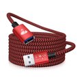 thumbnail image 1 of Aioneus 10' 30 USB A Male to USB A Female Extension Cable, Red, 1 of 6