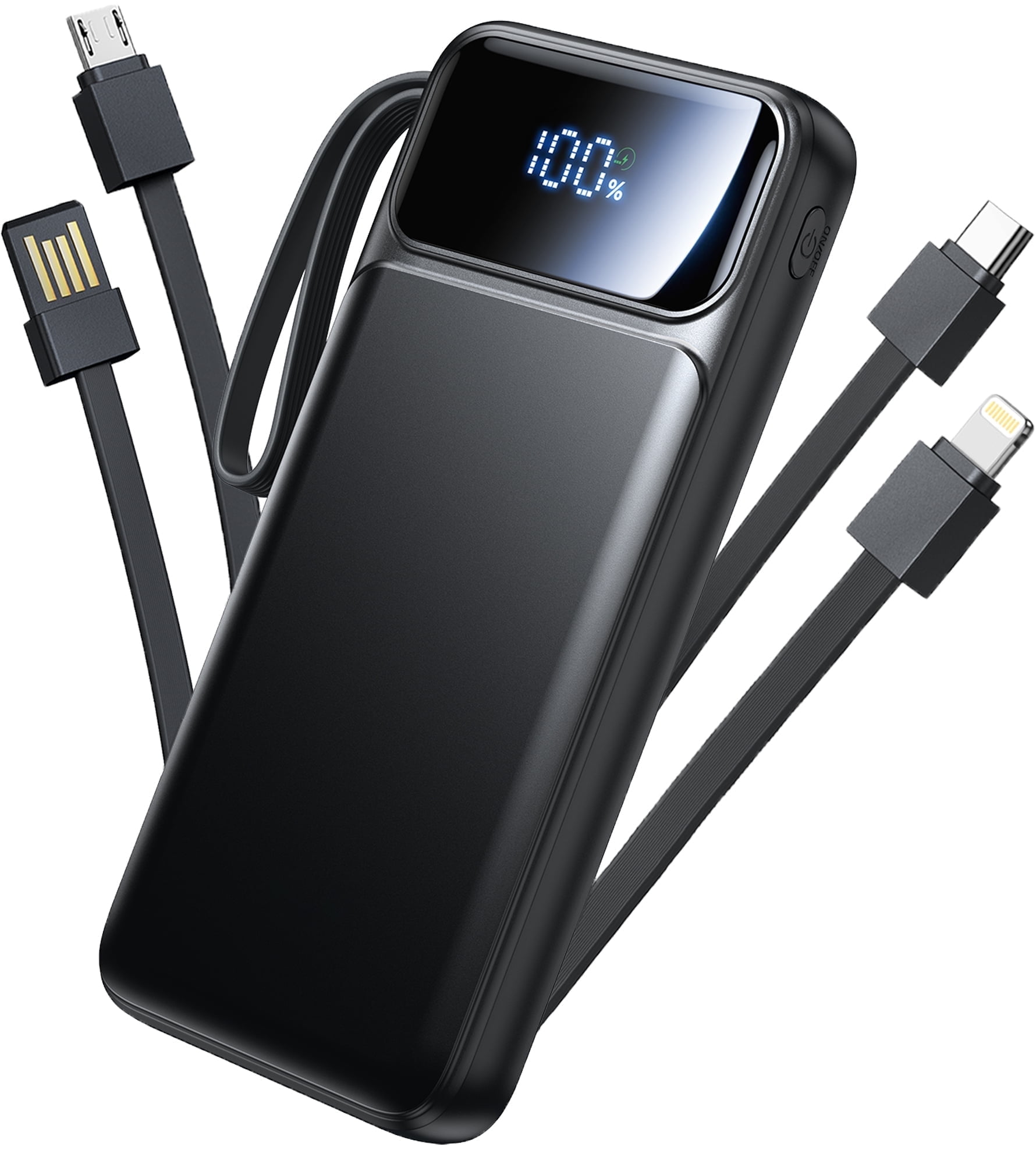 10000mAh Slim Portable Charger Power Bank with Built-in USB