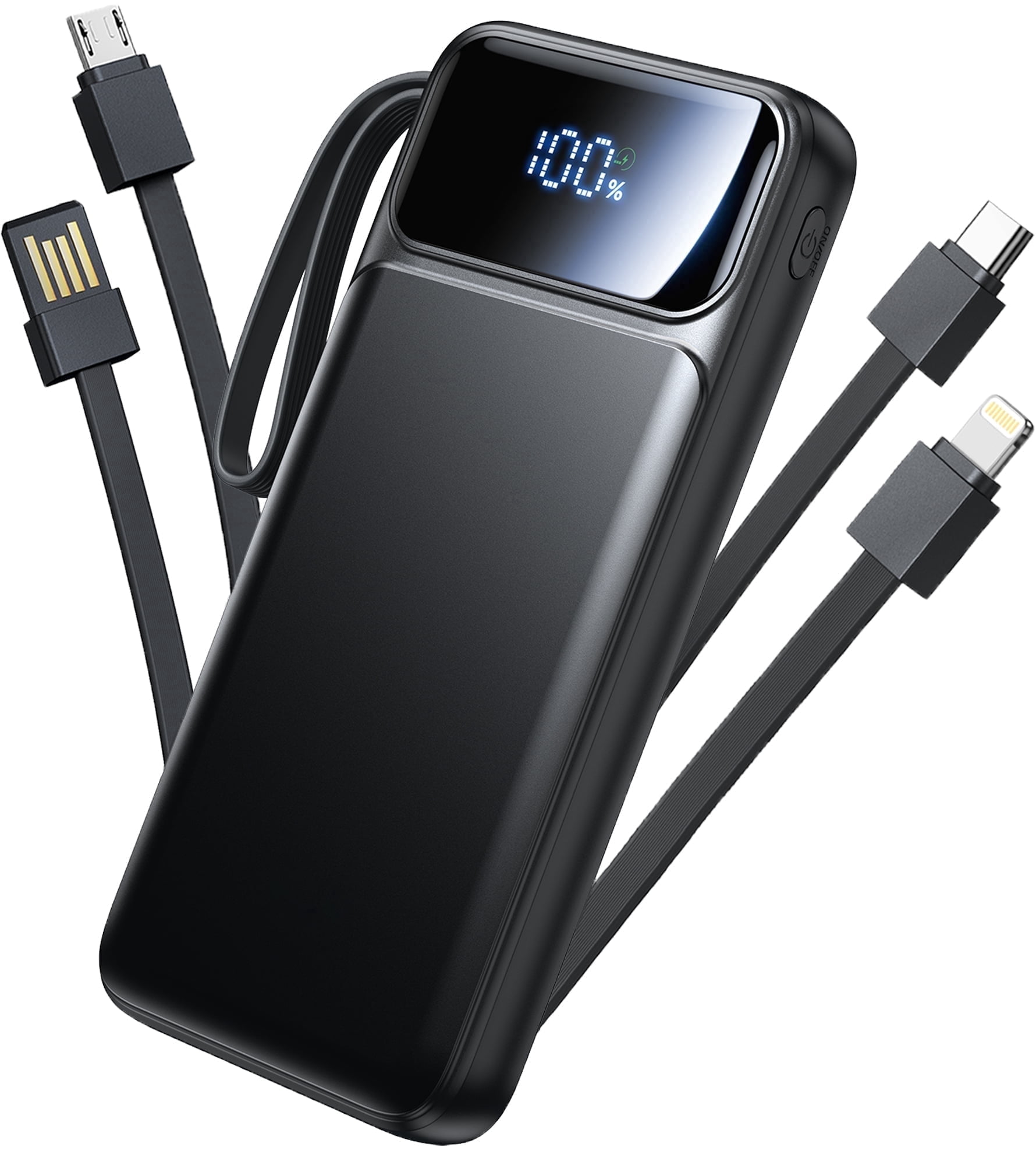 Aioneus Portable Charger, 10000mAh Battery Pack, Fast Charging