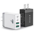 thumbnail image 2 of Aioneus 40W Multi Port USB C Charger Block 2 Pack Fast Charging For Iphone 15 16 Samsung White 2 Pack 2 of 12