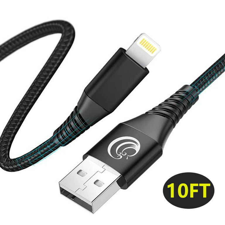 Micro USB Cable Android Charger Aioneus 6ft Nylon-Braided Fast