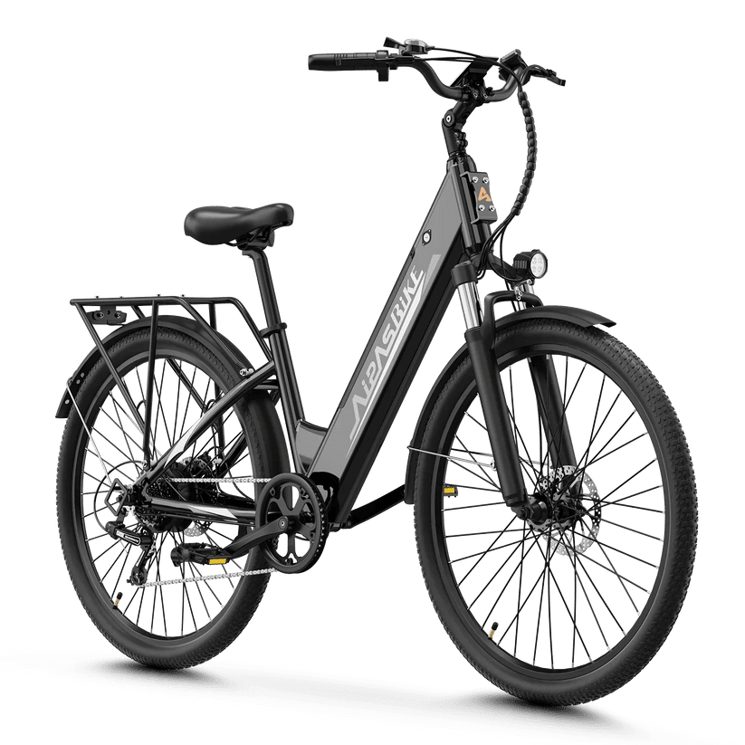 Aipas C1 26" Electric Mountain Bike for Adults, 500W Rated Motor, 48V 12.8Ah, SGS UL 2849 Certification, Class 3