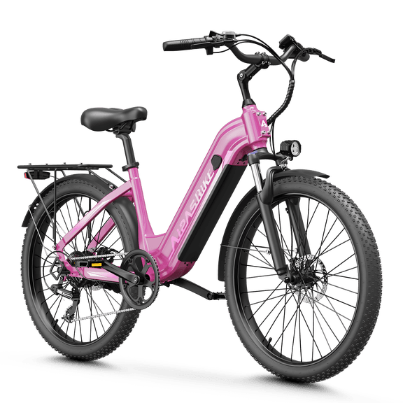 Aipas C1 Max 24" Electric Mountain Bike,500W Peak Motor, 48V 18Ah Removable Battery, 500LB Capacity, SGS UL 2849 Certification, Class 3